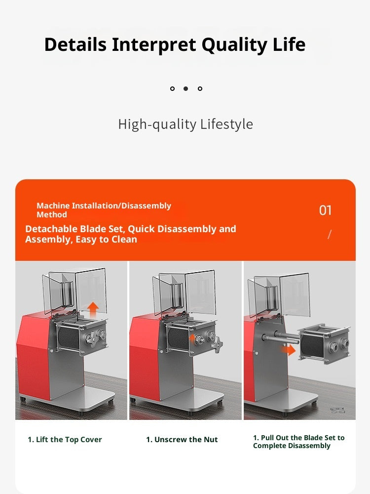 Multifunctional Meat Slicer