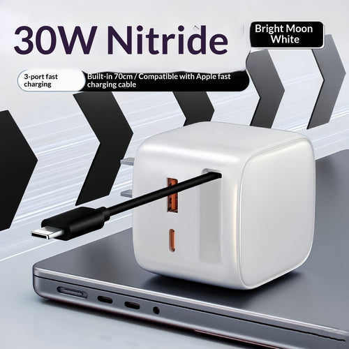 30W Retractable Fast Charger