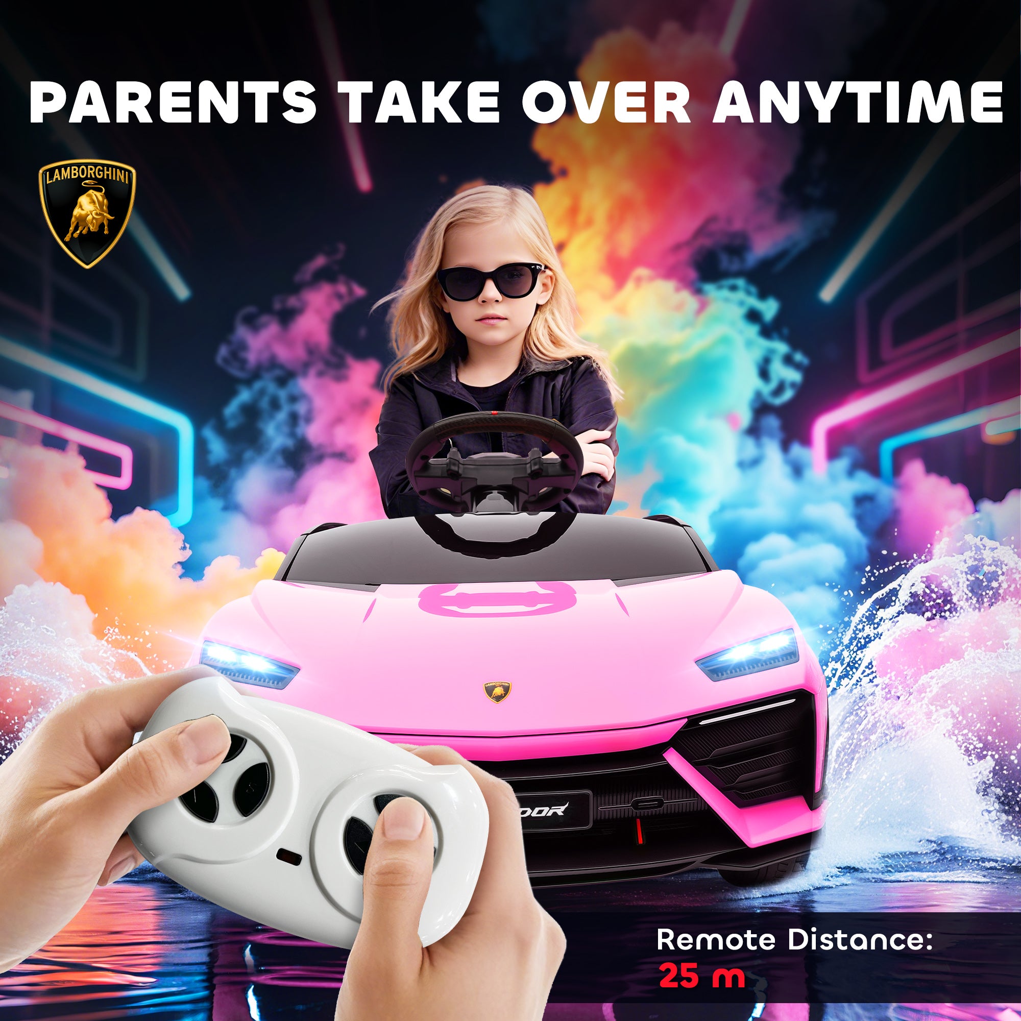 12V Licensed Lamborghini With Remote Control