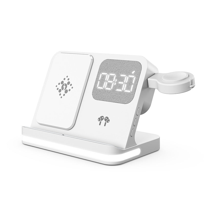 Clock Alarm and 4-in-1 Wireless Charger